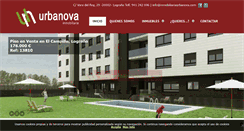 Desktop Screenshot of inmobiliariaurbanova.com